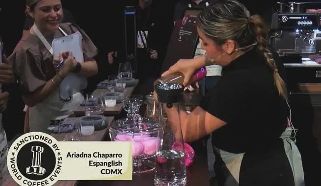 Competencia Mexicana de Baristas 2025, segundo lugar.
